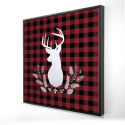 Deer plaid