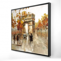 Arc de triomphe en automne