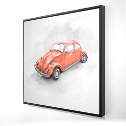 Beetle vintage rouge