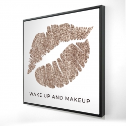 Wake up and makeup