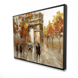 Arc de triomphe en automne