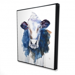 Watercolor cow