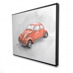 Beetle vintage rouge