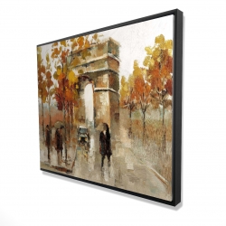 Arc de triomphe en automne