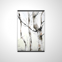 Three birches trees