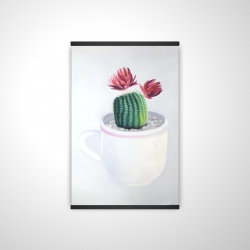 Mini cactus dans une tasse