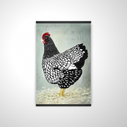 Wyandotte  hen