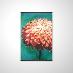 Abstract dahlia flower