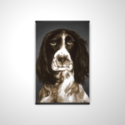 Brown english springer spaniel