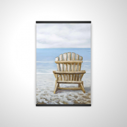 Chaise de plage en bois