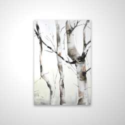 Three birches trees