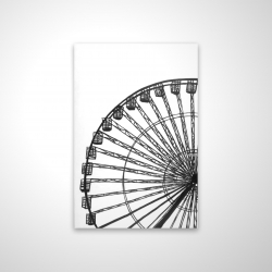 Grande roue monochrome