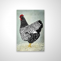 Wyandotte  hen