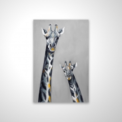 Steel blue giraffe