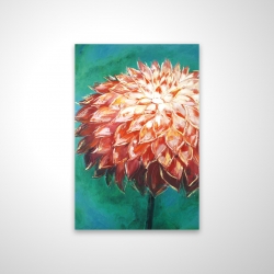 Abstract dahlia flower