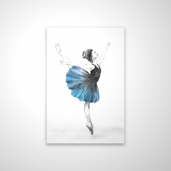 Petite ballerine bleue