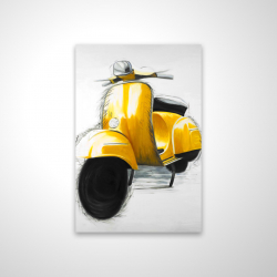 Scooter jaune italien