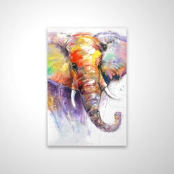 Magnifique éléphant coloré