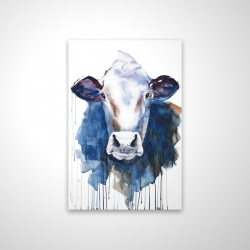 Watercolor cow