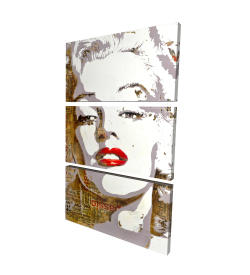 Marilyn monroe et typographie