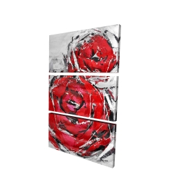 Abstract red roses