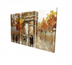 Arc de triomphe en automne