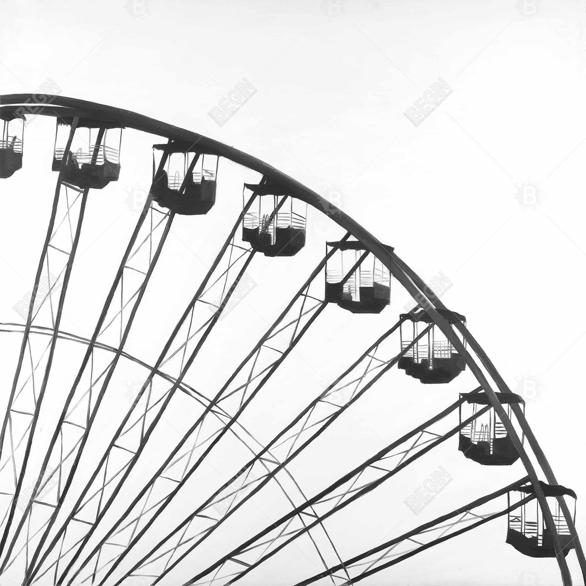 Quart d'une grande roue