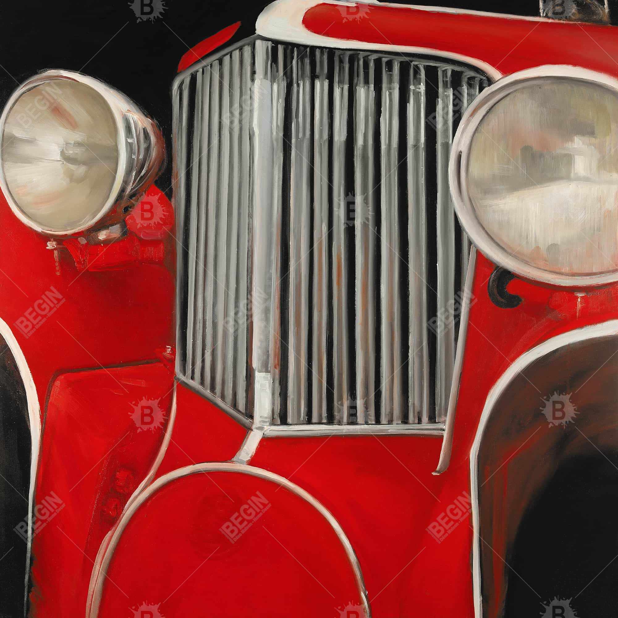 Voiture des années 50