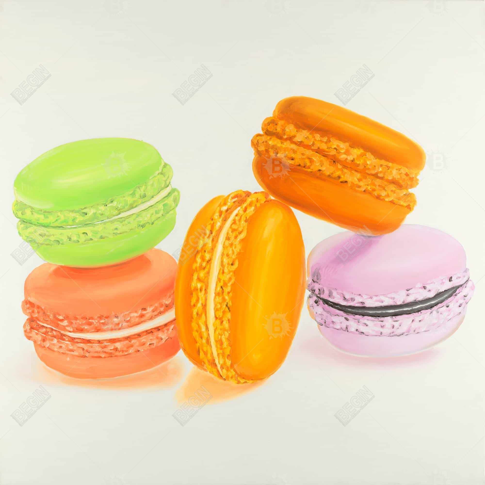 Petites bouchées de macarons