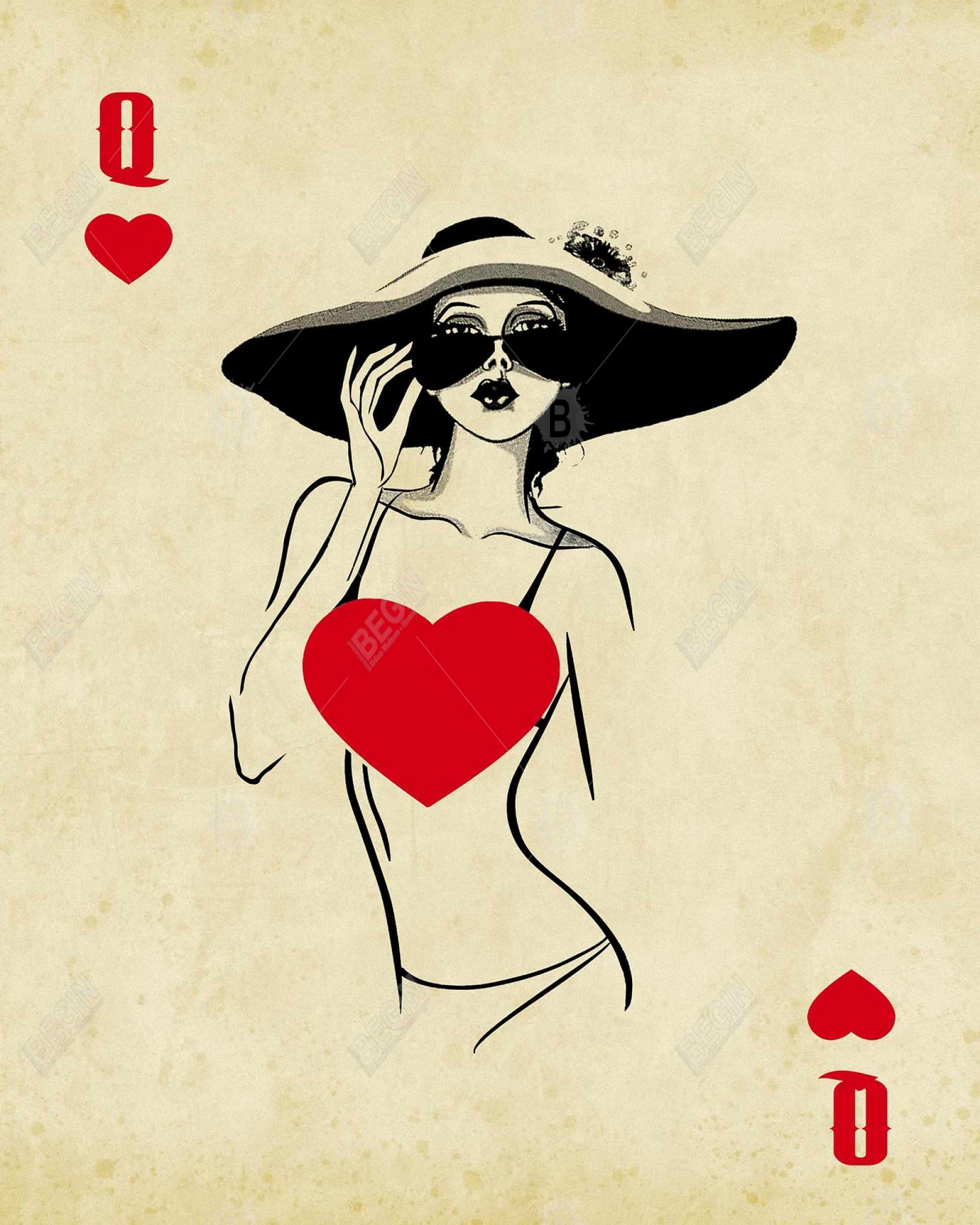 Queen of hearts