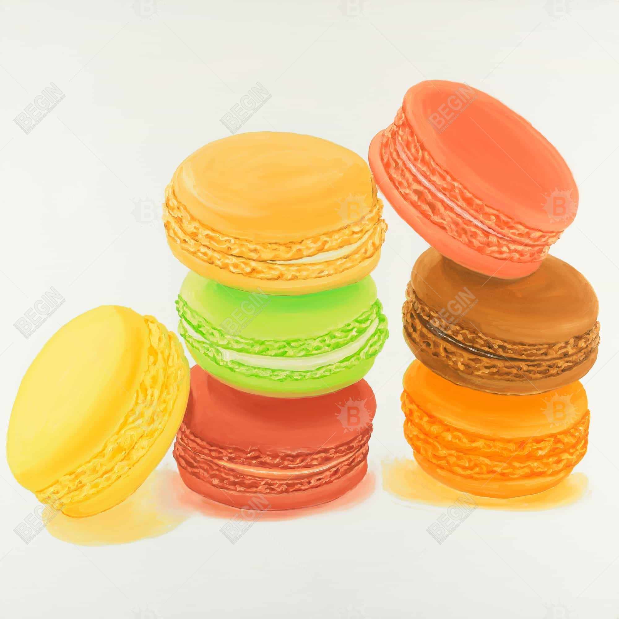 Delicious macaroons