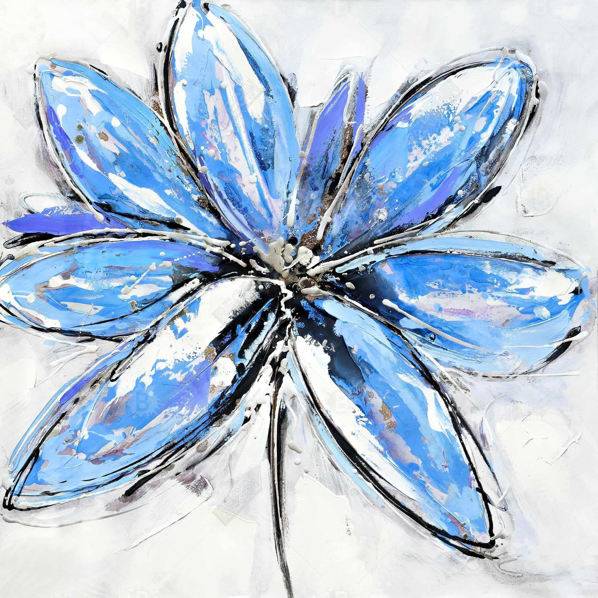 Fleur bleue