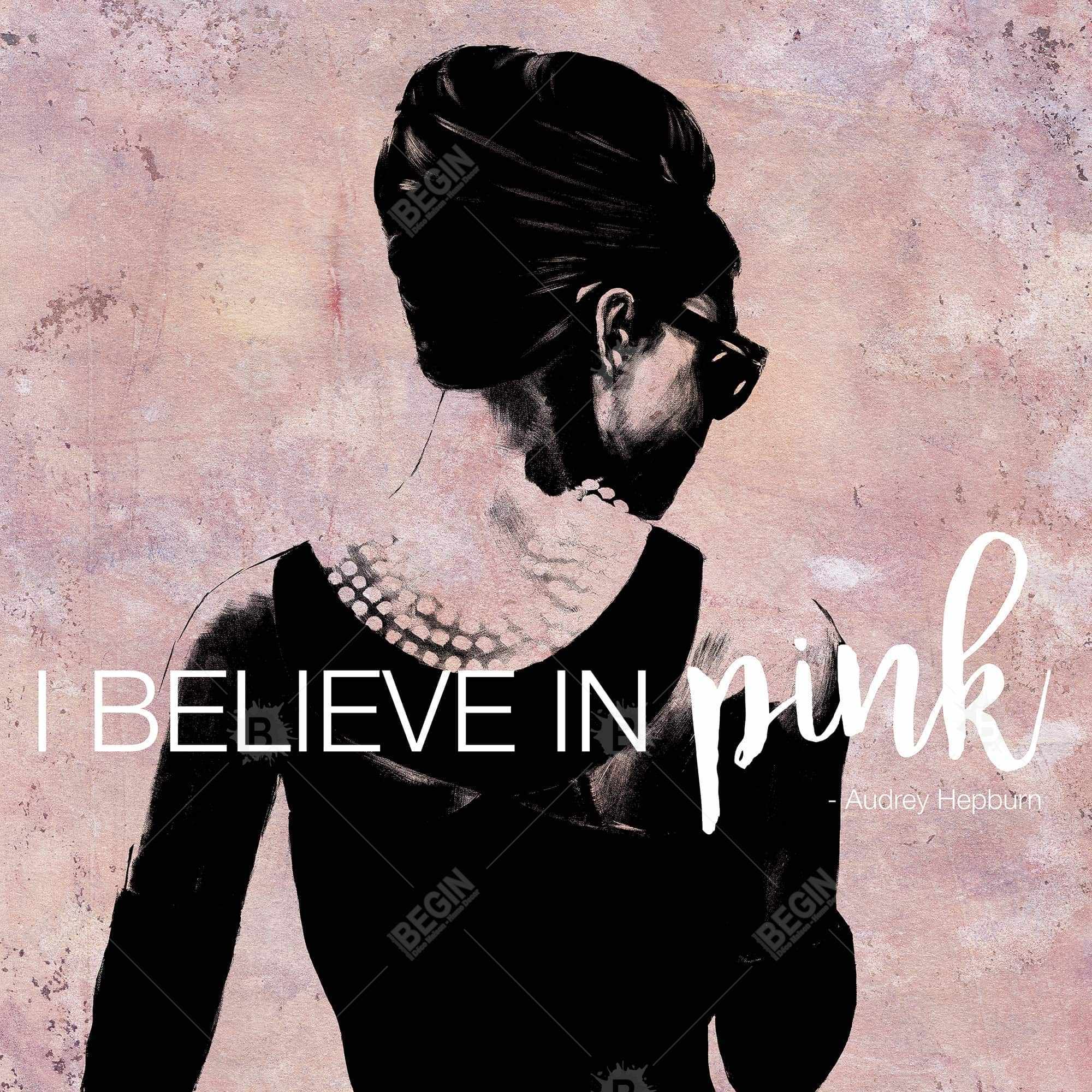 I believe in pink