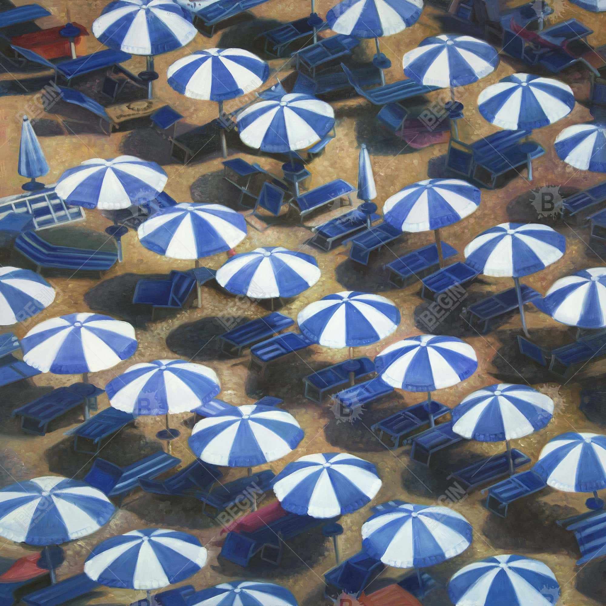 Beach umbrellas