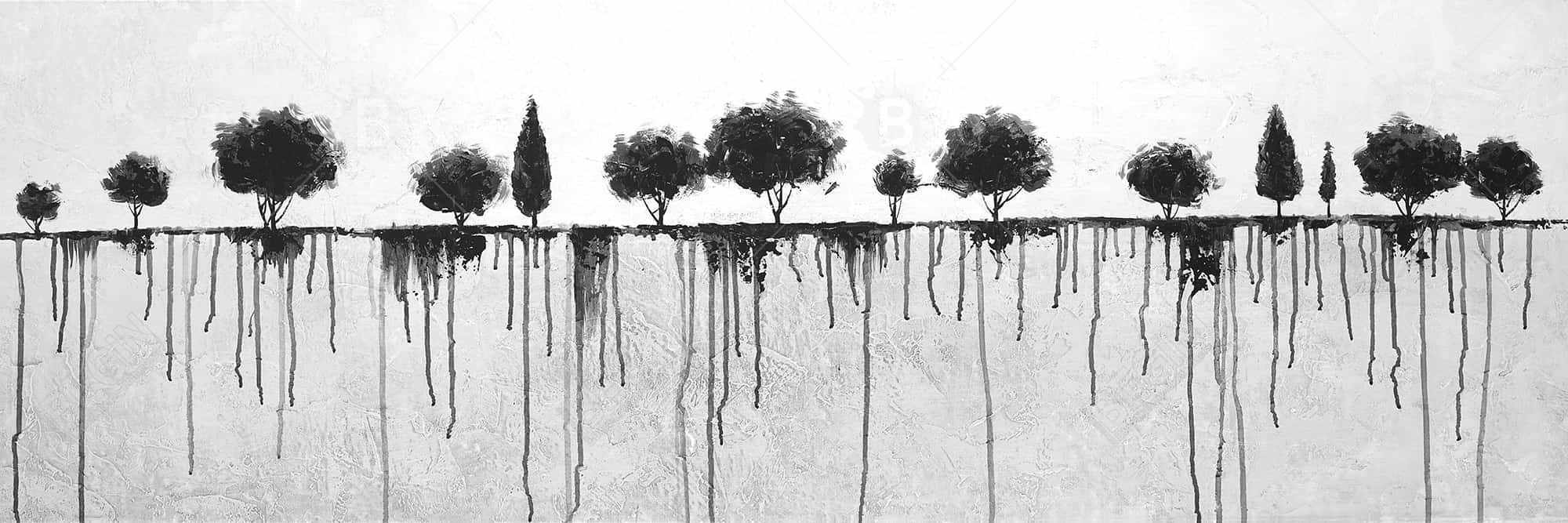 Arbres coulants d'encre