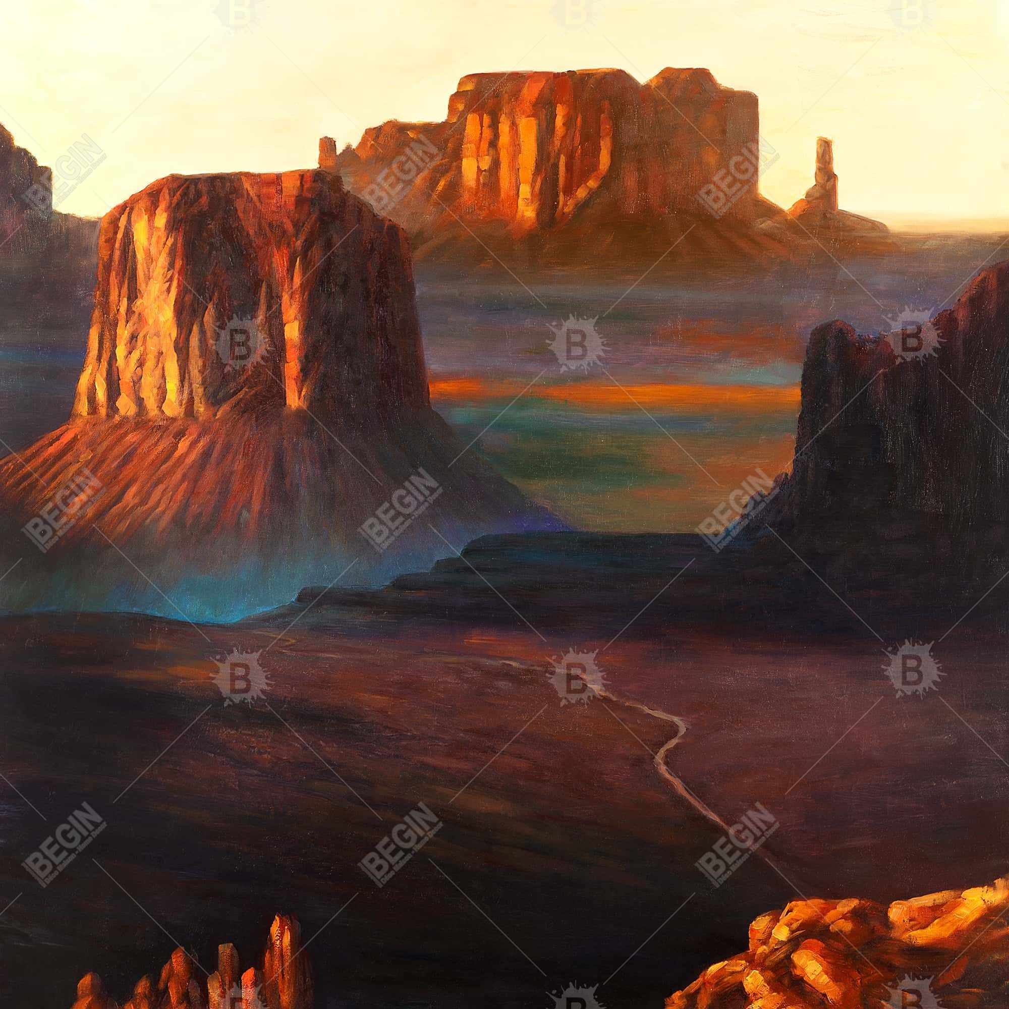 Monument valley tribal park dans l'arizona